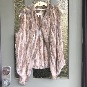 Joie Rabbit Fur Vest